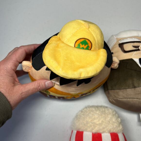 Disney Squishmallows Lot of 3 toys Movie "Up" Old Guy and Kid plus Popcorn GUC - Picture 12 of 16